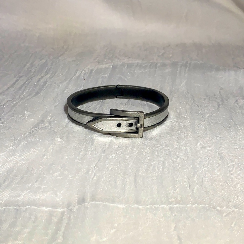 Silver Buckle Bracelet
